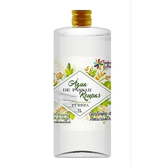 Refil Agua Perfumada Roupas e Tecidos Pureza 1Litro - Tropical Aromas