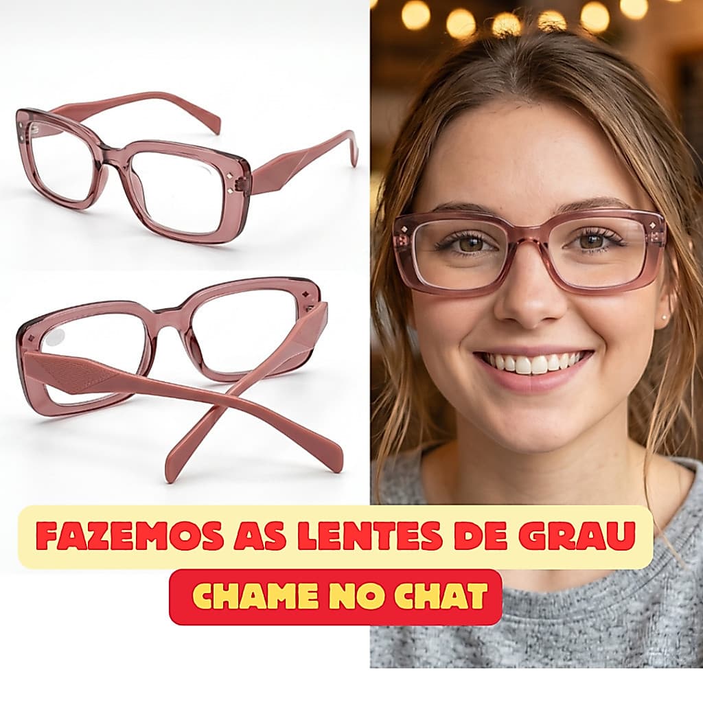 DR-100 Armação de Óculos Acetato Feminino