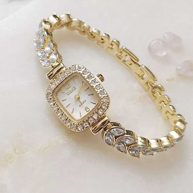 Novo lançamento relógio de pulseira jóia feminino zirconia incrustada pedra brilho