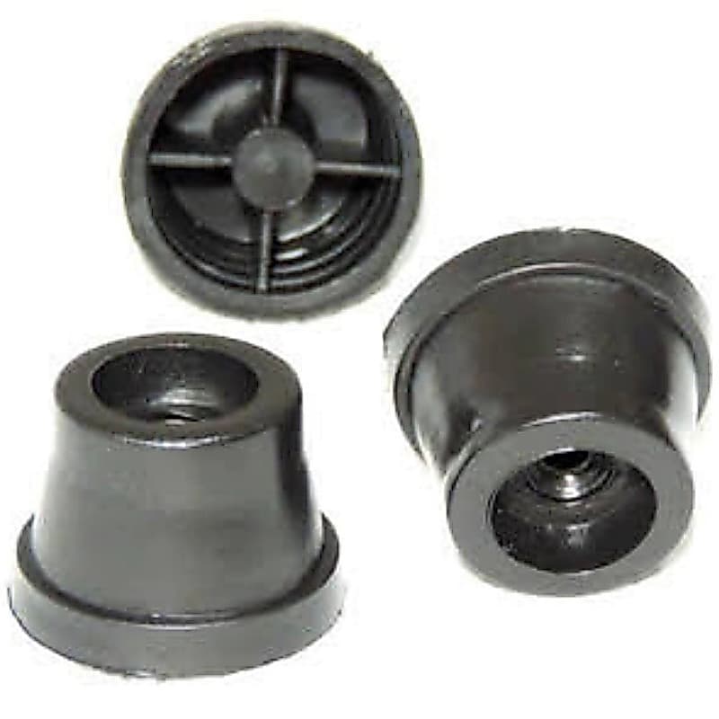 Pezinho Pé Pes para Estofados 3cm Preto Com 200un - Suportar 100 kg, Anti risco