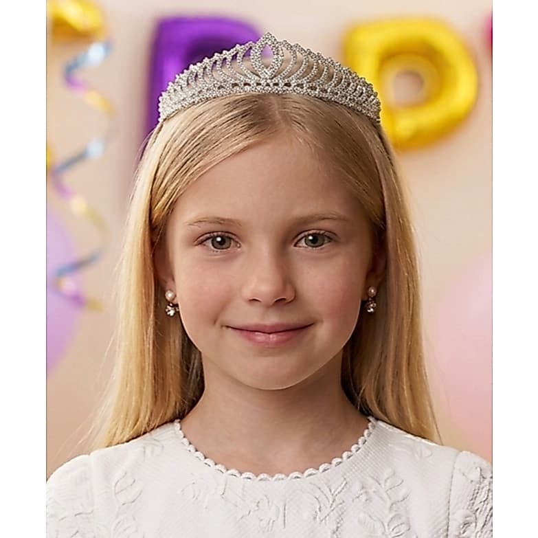 Tiara Infantil Coroa para Criança Coroa Tiara Para Daminha de Honra Festa Infantil Lembrancinha