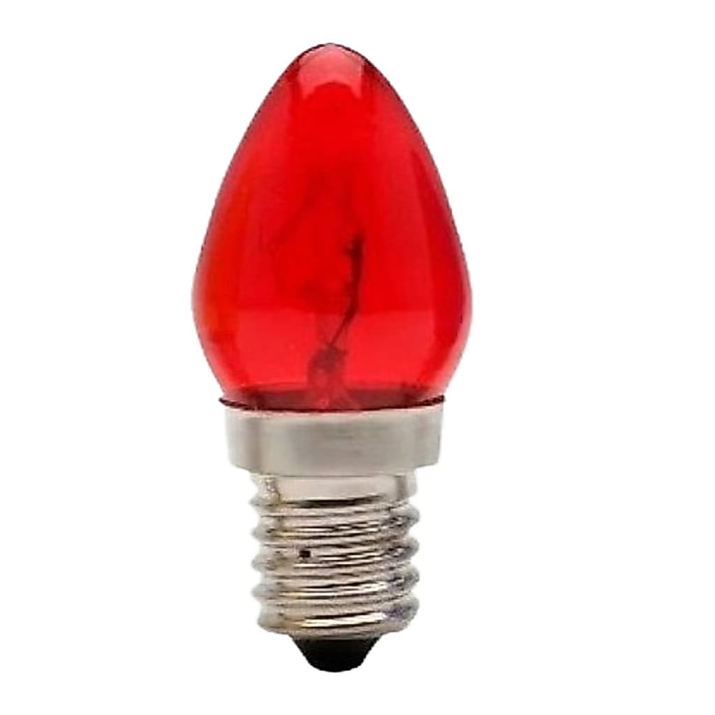 Lâmpada Chupeta 7w 220v Vermelha E12 - Sadokin