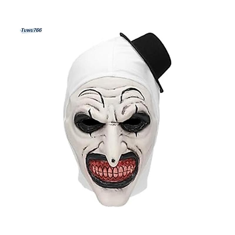 Halloween Terrificador Máscara Assassino Palhaço Assustador Coringa Traje Horror Assustadora Para Adultos Homens Mulhere