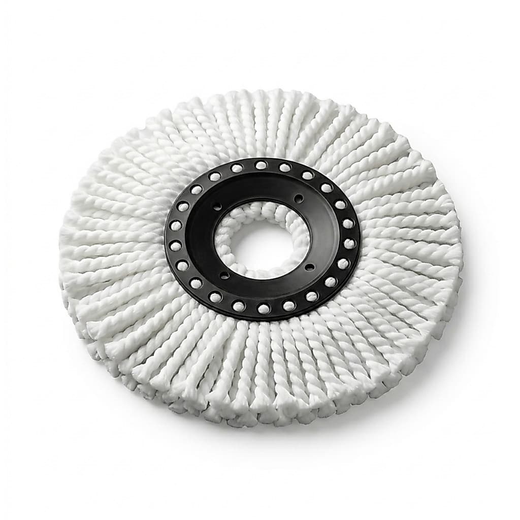 Refil Mop Giratório Premium Lavável Esfregão Microfibra Alta Absorção