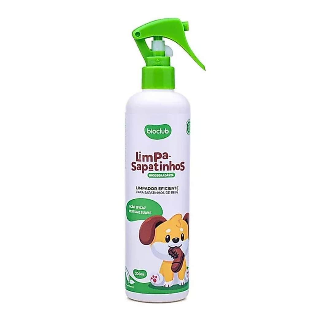 Higienizador Calçados Limpa Sapatinhos Vegano Bioclub 300ml