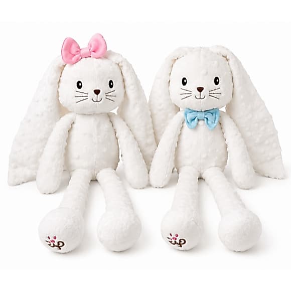 Zip Pelucias Coelho Coelhinho Kika Kiko Brinquedos de Menino Menina Infantil