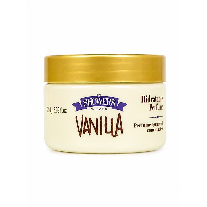 Hidratante Corporal Vanilla + Watermelon Showers Wever 250g | Creme Perfumado