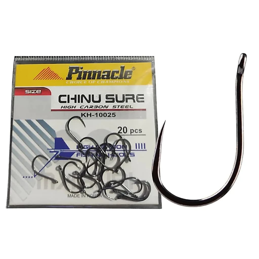 Anzol Pinnacle Maruri Chinu Sure Sem Fisga Com 20 Peças N 1