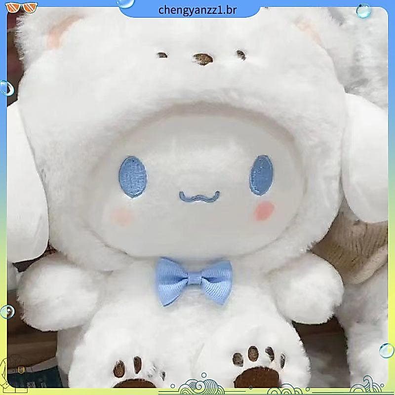 Transformado macio bonito Pacha cão boneca brinquedo de pelúcia menina presente de aniversário máquina de garra