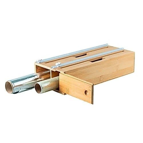 Organizador Madeira Cozinha Suporte Rolos Papel Toalha Resistente Prático Organizador Utensílios