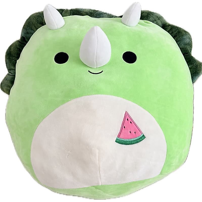 Squishmallows USADO ORIGINAL Tristan 40cm Altura  Triceratops