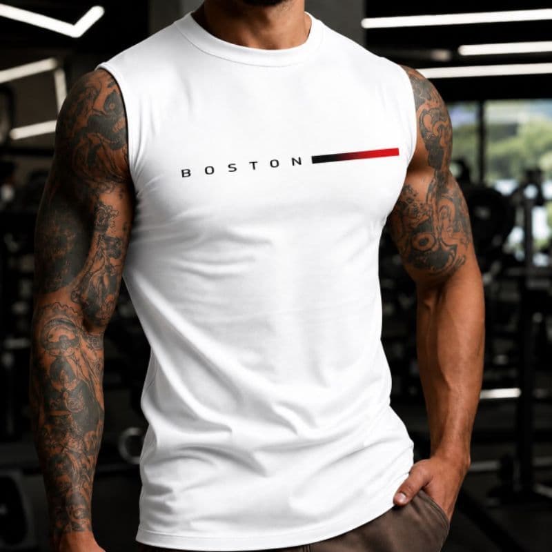 Regata Camisa Camiseta Cavada Machão Masculino Arizona Sem manga Verão Academia Esporte Algodão
