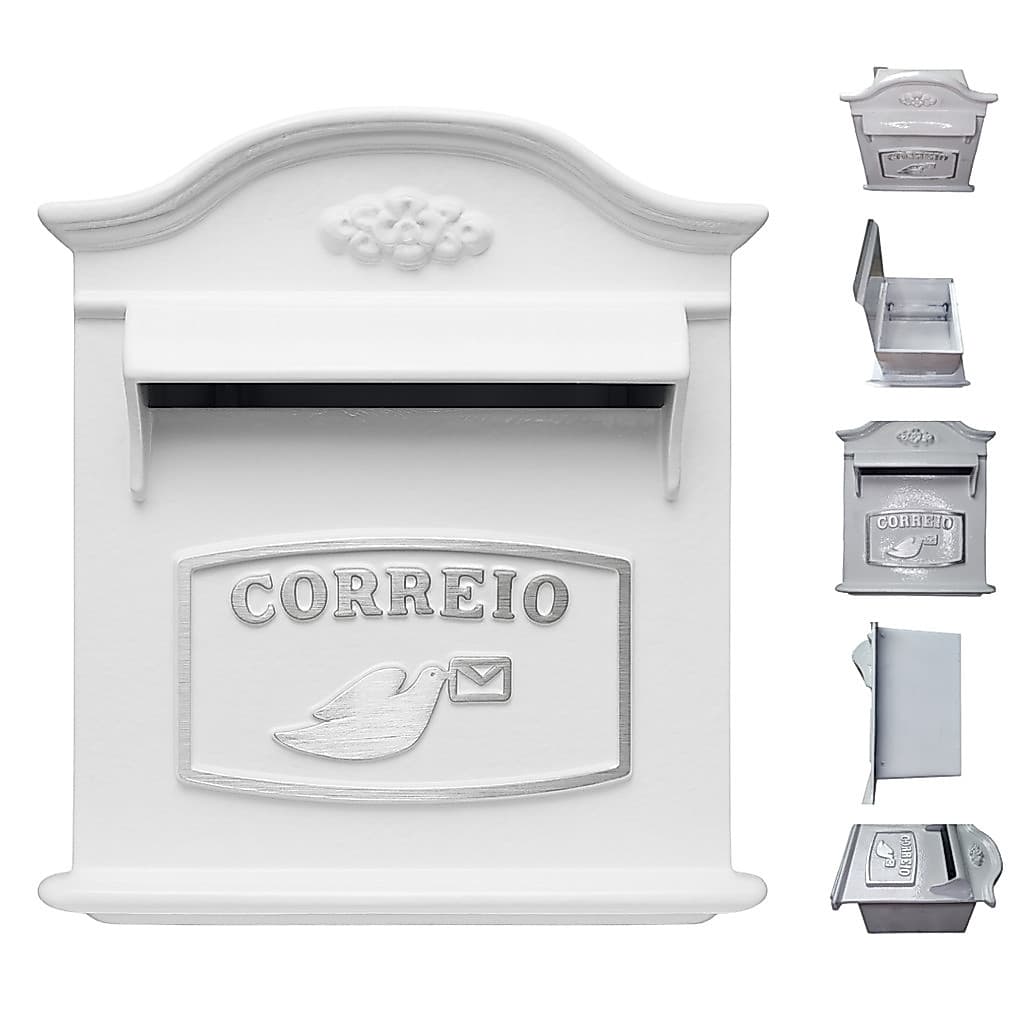 Caixa de Correio Modelo Senun Infinity Para Casa Comércio Escritório Proteção Contra Sol e Chuva