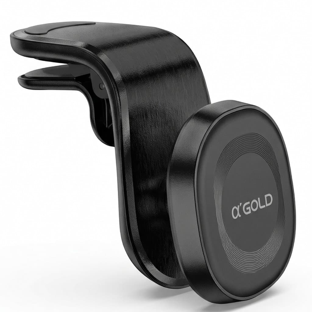 Suporte Veicular Magnético Para Celular Fixação Saída Ar 360 α'GOLD SPC-69