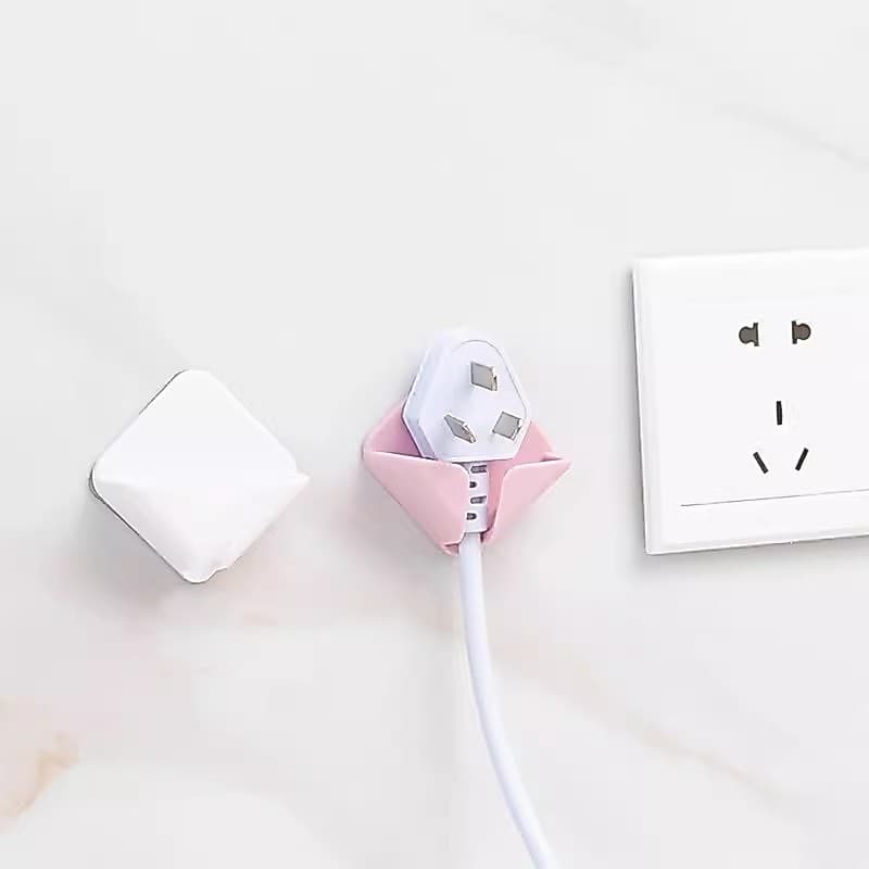 Japonês pendurado cabo de alimentação Plug gancho cozinha multifuncional perfuração-livre tomada de parede gancho pegajo
