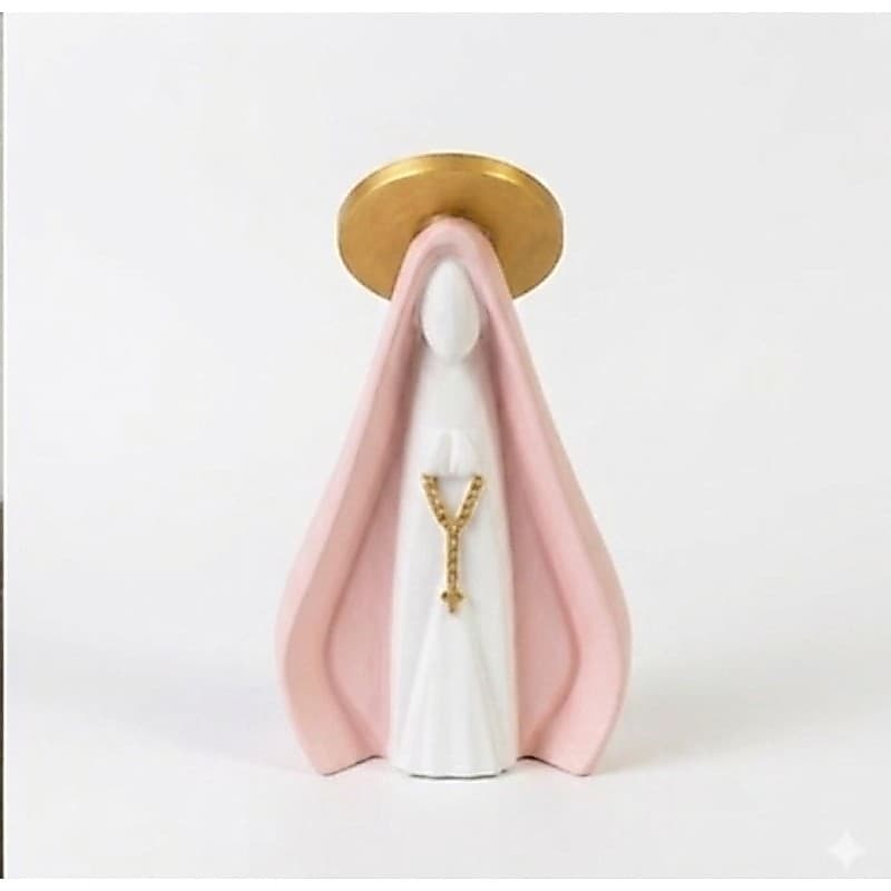 Escultura Nossa Senhora Aparecida Minimalista – Decoração e Fé