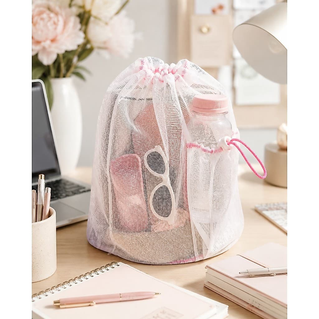 Bolsa Organizadora Multiuso Garrafa Academia Viagem Praia Guardar Brinquedos Sacos Organizadores Piscina