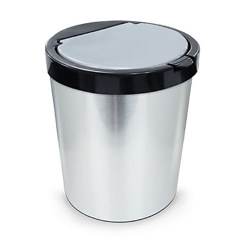Lixeira P/ Escritório 10 Lts Com Tampa Automática