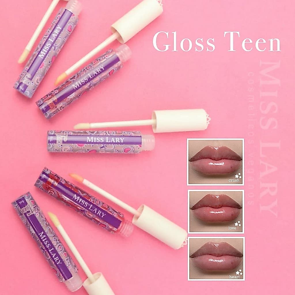 Kit 03 Gloss Labial Teen  - MISS LARY