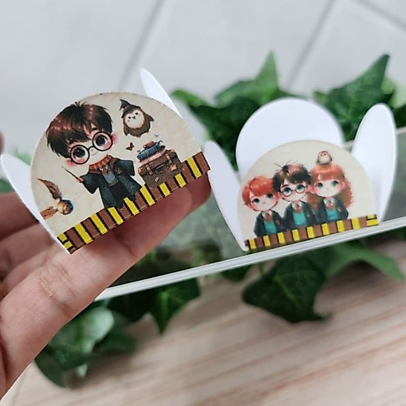 Forminha para Docinho Personalizada Harry Potter Caixeta Docinho