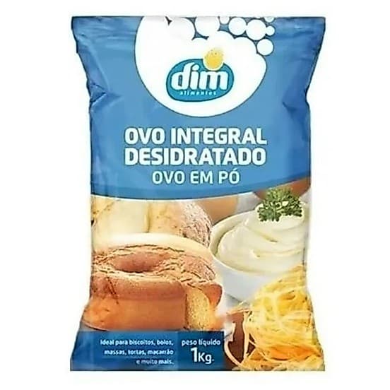Ovo Integral Pasteurizado Desidratado DIM 1 KG