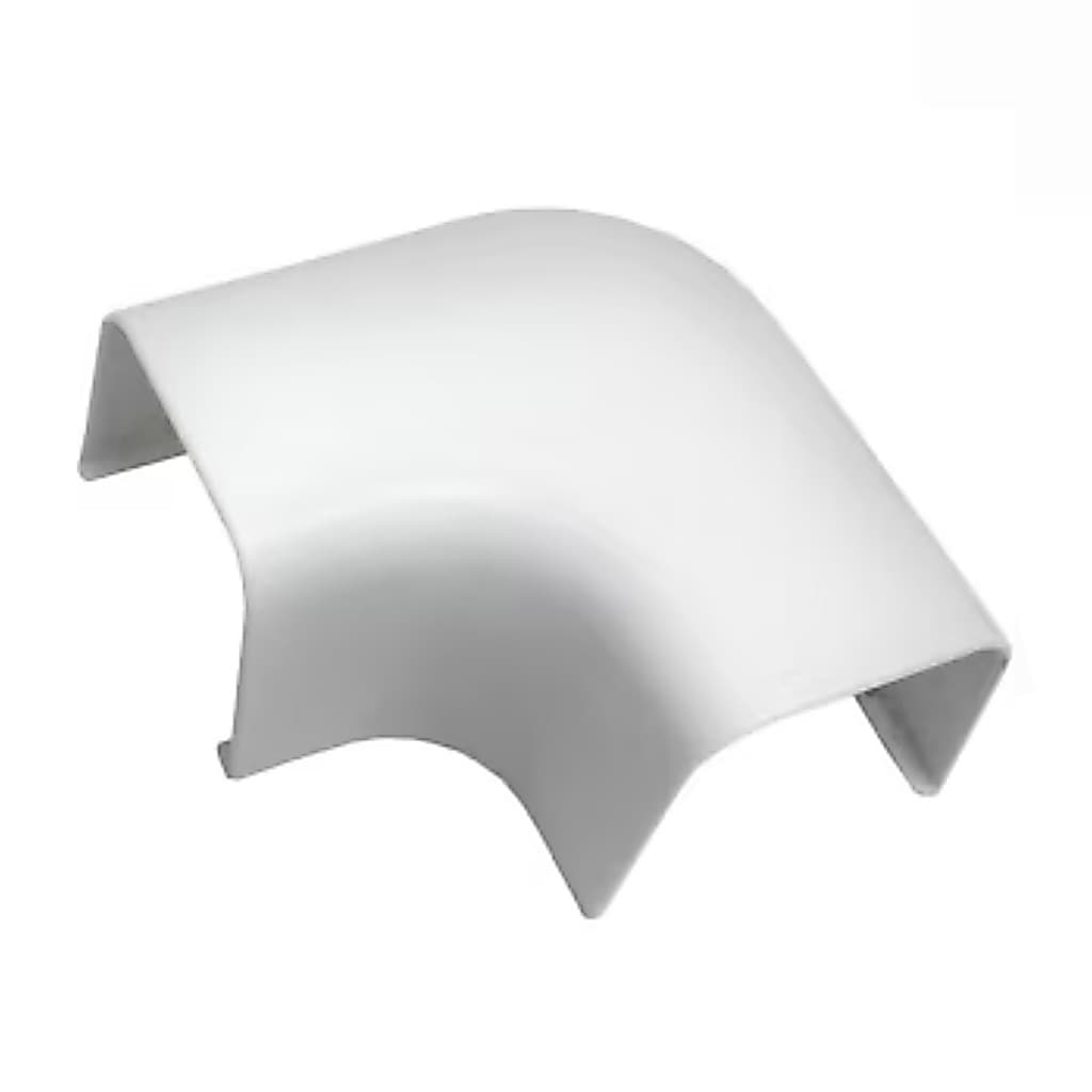 Curva Plana CB60C 90º P/Canaleta Split CB60 Branca