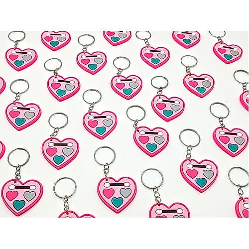 Lembrancinha Maquiagem Barbie 10un Chaveiro Tema Aniversário Novo