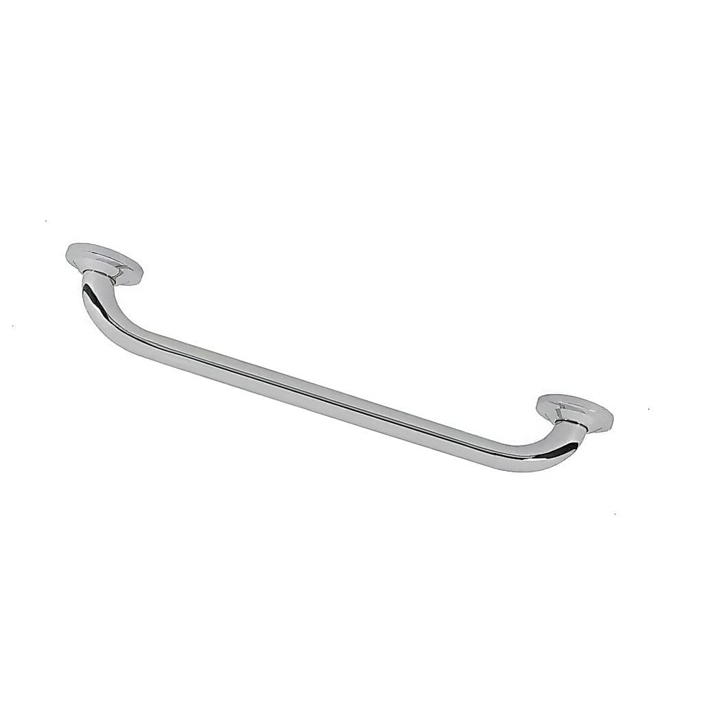 Barra Alça Apoio 30Cm Segurança Aço Inox Suporte Idoso Cadeirante Deficiente Acessibilidade Box Segurança