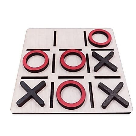 Kit 5 Unidades Jogo da Velha 10cm PERSONALIZADO PINTADO / Tabuleiro Presente Lembrancinha em MDF