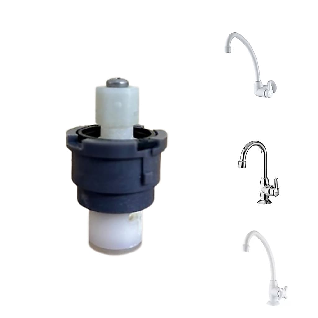 Reparo Mecanismo Torneira Abs Lorenzetti Fortti Plástica 1/4 volta F31 / F34 LorenEasy