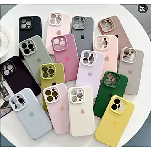 Capa Case iPhone 16 Pro/ 16 Pro max  Aveludada Premium Fechada com Proteção de Câmera