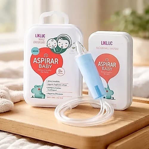Aspirador Nasal Para Bebês Aspirar Baby Likluc Nariz Aspirador Bebê/ Aspiras Nosefrida
