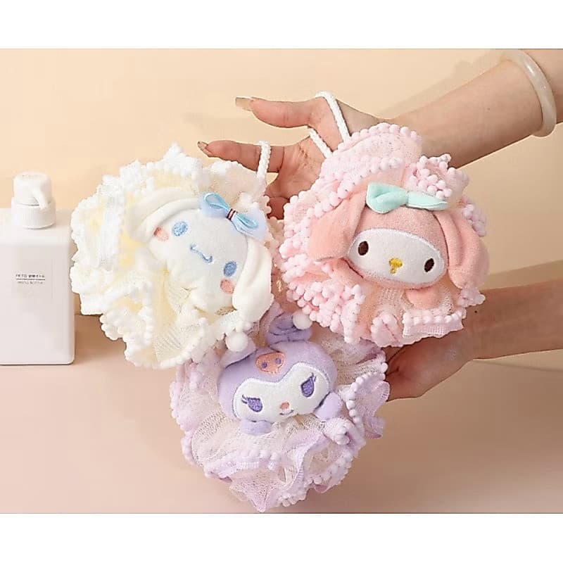 Bucha De Banho Fofa Sanrio