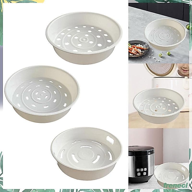 [Freneci] Suporte De Rack De Vapor Restaurante Redondo Pão Salada Cozimento Inserção Panelas Cesta Para Panela Arroz