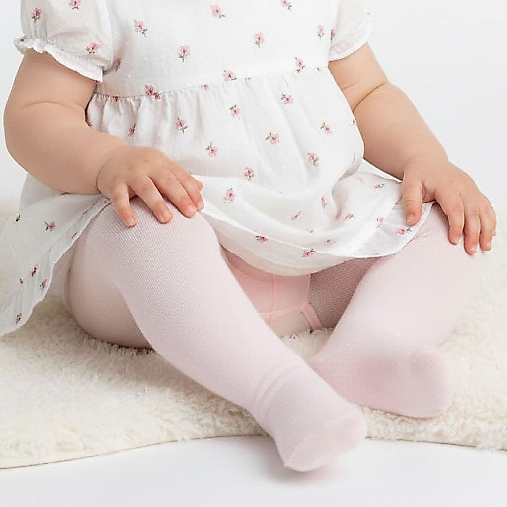 Meia Calça Infantil Bebe Fio 20 Pimpolho Fina Transparente Fininha RN BB Preta Branca Rosa