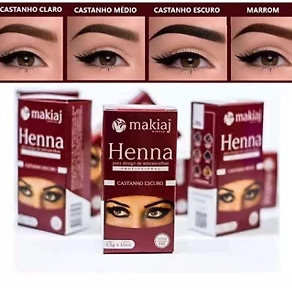 Henna Sobrancelhas Makiaj Alto Rendimento E Fixação - Original