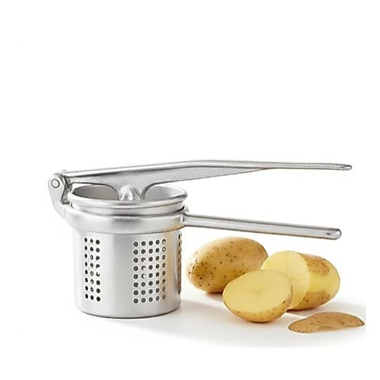 Espremedor de Batata Alumínio Fundido 20cm Amassador Manual Reforçado