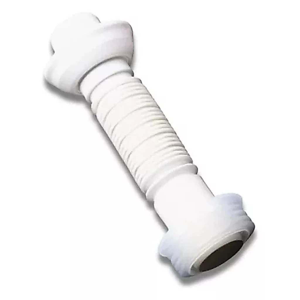 Tubo De Ligação Ajustável Vaso Sanitário Flexível Branco MATERIAL DE QUALIDADE