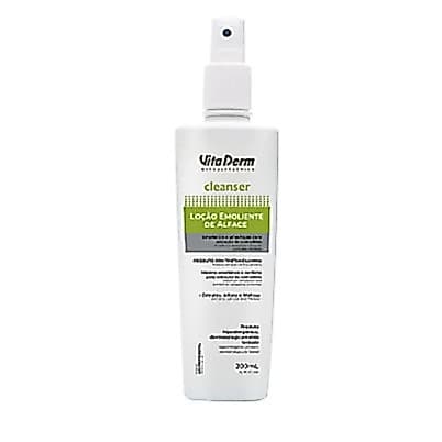 Loção Emoliente de Alface Cleanser 200ml Vita Derm sem Trieta – Facilita Extração de Cravos
