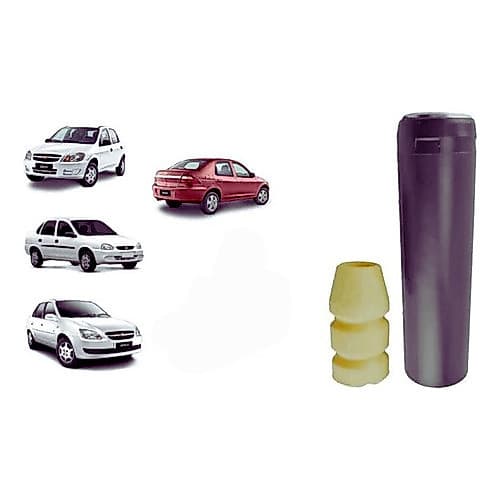 Kit Batente Amortecedor Traseiro Corsa/celta/prisma/tigra