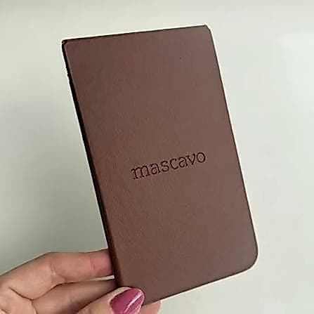 ESPELHO MASCAVO COURO