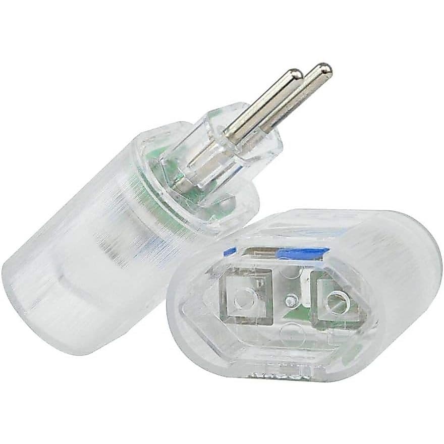Protetor Contra Surtos Elétricos Iclamper Pocket Dps 10a Transparente 2 Pinos Tomada 127/220V