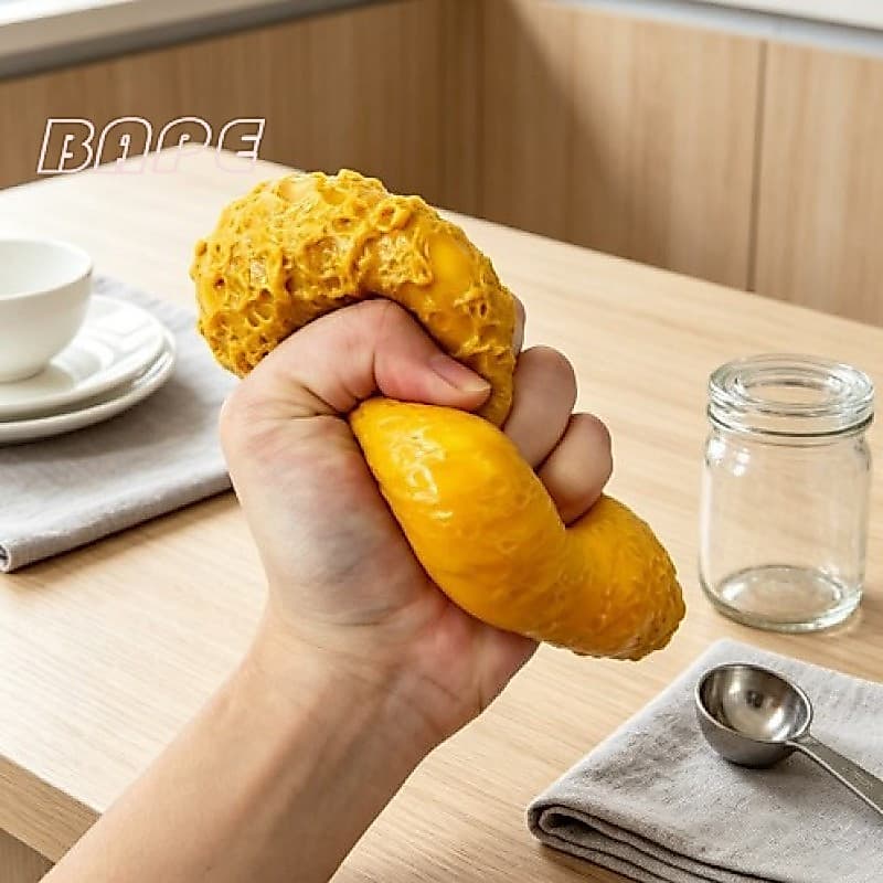 Brinquedo Simulado De Pitada De Perna De Frango-Alívio De Estresse De Descompressão De Rebote Para Adultos