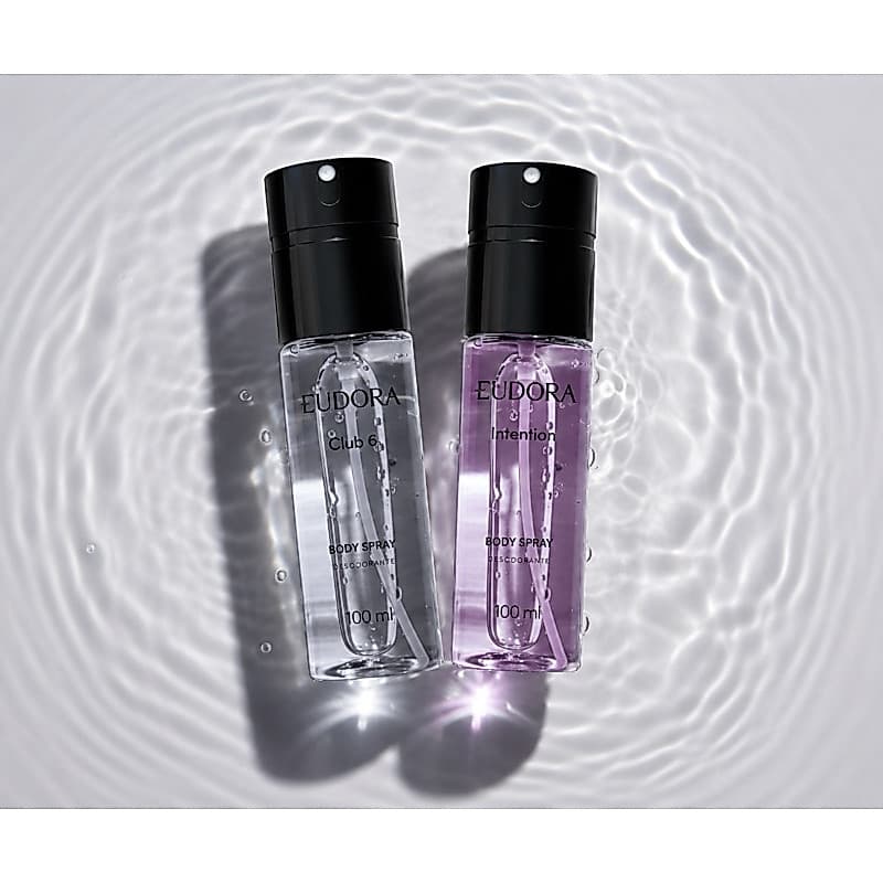 Body Spray Eudora Intention ou Club 6 100ml Desodorante Corporal Original Masculino
