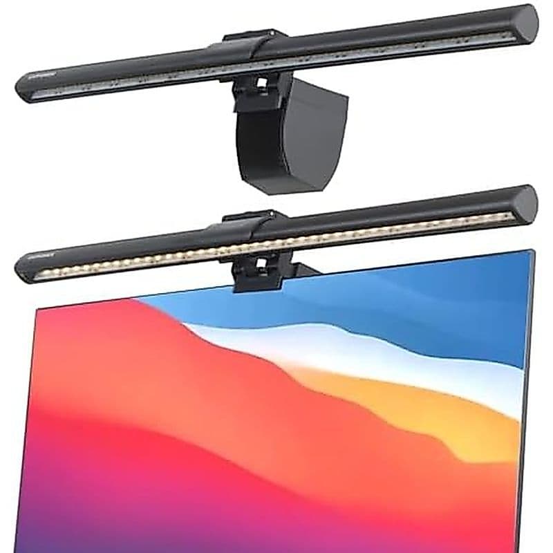 Barra De Luz Portátil Para Monitor De Laptop CATPOWER , Conexão USB | Lâmpada De Tarefas LED De Leitura Eletrônica , 3 C