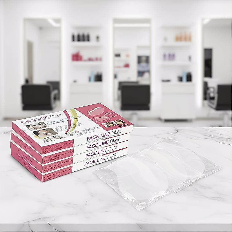 SHBR 100 Pcs Máscara De Olho Transparente Descartável Kit De Escudo De Cabeleireiro Capa Facial Para Tintura Perm Uso Em