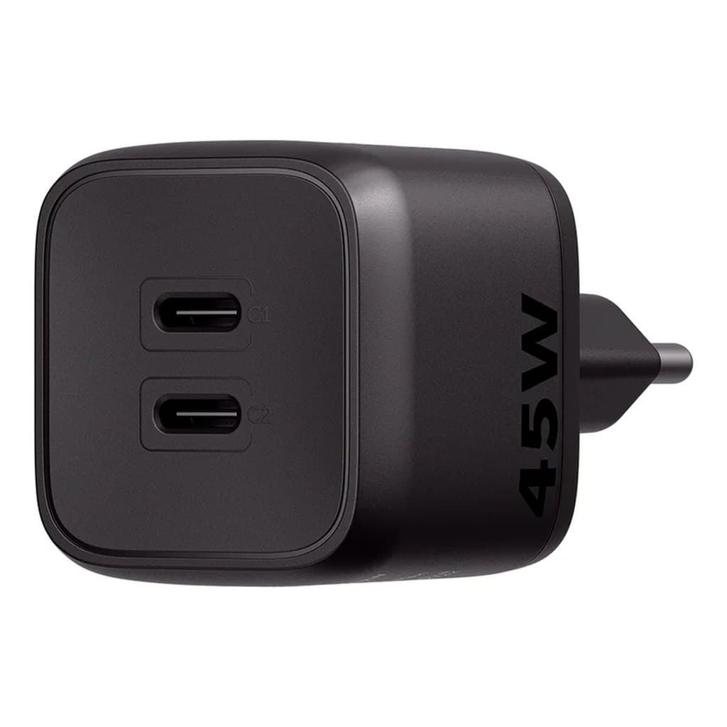 Carregador 45W GaN 2 Portas USB-C Power Delivery Bivolt Intelbras EC 20 Power 4820191 Anatel