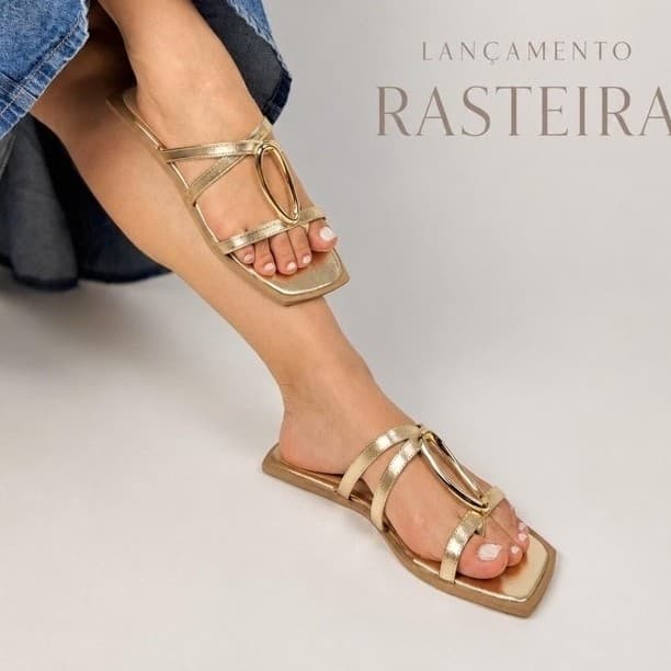 RASTEIRINHA COM APLICAÇÃO METÁLICA
