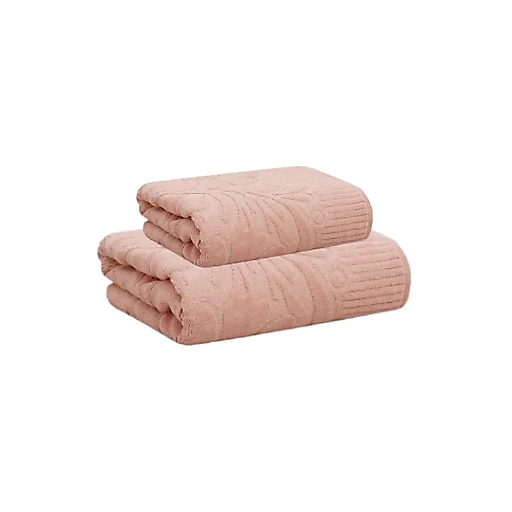 Jogo/Kit 1 Toalha de Banho + 1 Rosto Fio Penteado 100%  Algodão  Aveludada Macia Grossa Velvet Appel