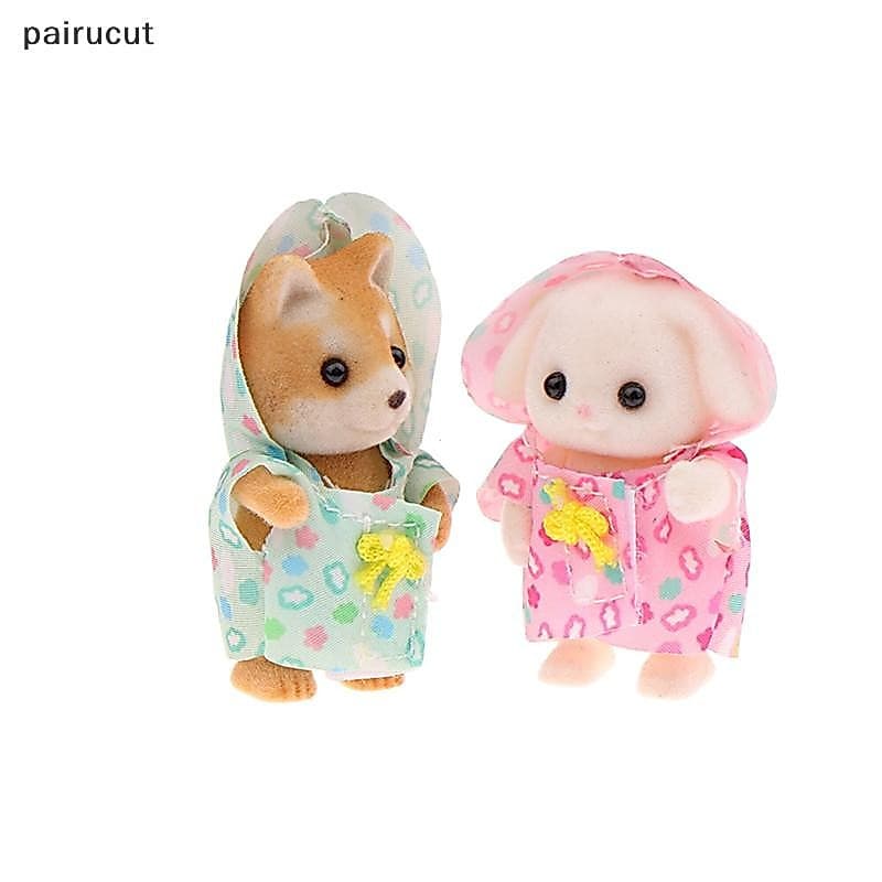 Uiu Sylvan Família Bonecas Bonito Dos Desenhos Animados Membros Mobilidade Personagens Estatueta Brinquedos Anime Figura